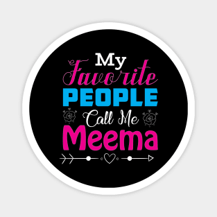 My People Call Me Meema -  (Bubbe - Grandmother) Magnet